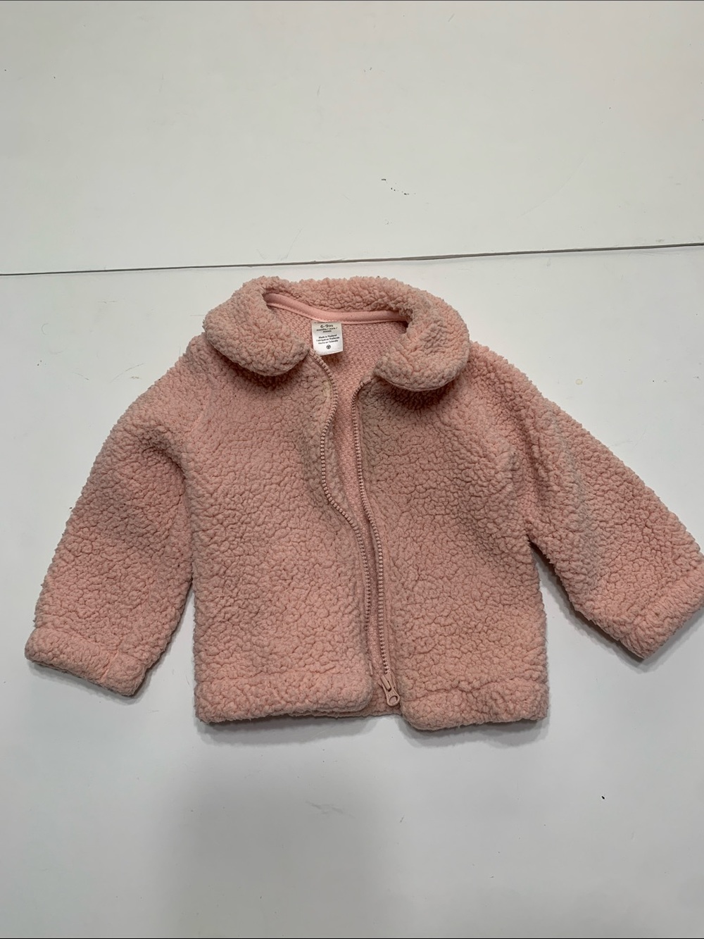 Carter's Pink Sherpa Zip Jacket